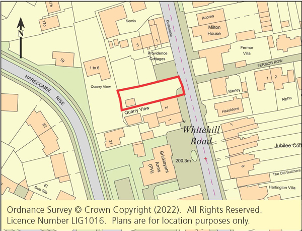 Lot: 28 - LAND WITH PLANNING FOR A PAIR OF SEMI-DETACHED DWELLINGS - 